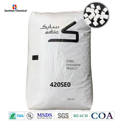 গুণমান  Injection Moldable S-Plastic Valox Plastic PBT 420SE0 Resin 30% GF Flame Retardant কারখানা