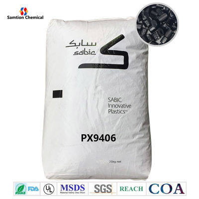 গুণমান  Nonbrominated S-Plastic Noryl PX9406 Resin Granules 252F HDT UL94 V-0 Rate কারখানা