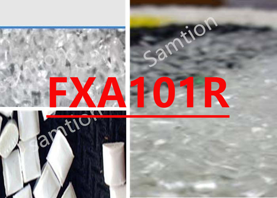 S-Plastic Lexan FXA101R রজন একটি স্বচ্ছ / স্বচ্ছ উচ্চ সান্দ্রতা গ্রেড বিশেষ প্রভাব জন্য একটি কৌণিক সঙ্গে রং