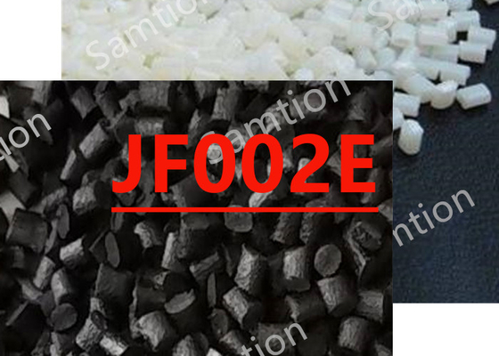 সাবিক থার্মোকম্প JF002E হল গ্লাস ফাইবার ধারণকারী পলিথেরসুলফোন রজন ভিত্তিক একটি যৌগ। এই ম্যাটের অতিরিক্ত বৈশিষ্ট্য