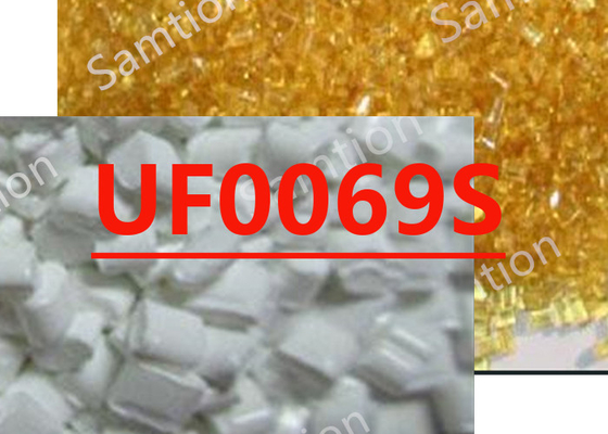 স্যাবিক থার্মোকম্প UF0069S গ্লাস ফাইবার, ফ্লেম রিটার্ডেন্ট ধারণকারী পলিফথালামাইড রেসিসের উপর ভিত্তি করে রজন যৌগ।