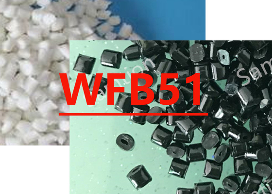 স্যাবিক থার্মোকম্প WFB51 রজন যৌগ যা পলিবুটিলিন টেরিফালাট রজন উপর ভিত্তি করে গ্লাস মরীচি, গ্লাস ফাইবার ধারণ করে।