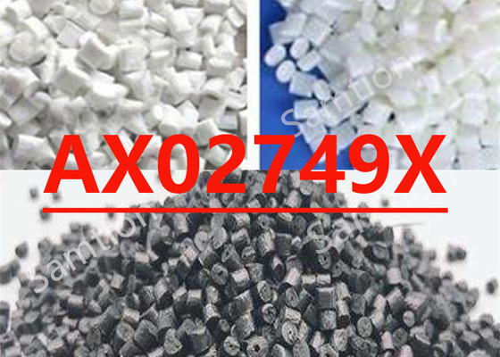 স্যাবিক থার্মোকম্প AX02749X গ্লাস ফাইবার ধারণকারী অ্যাক্রিলোনাইট্রিল বুটাডিয়েন স্টিরেন রজন ভিত্তিক একটি যৌগ।