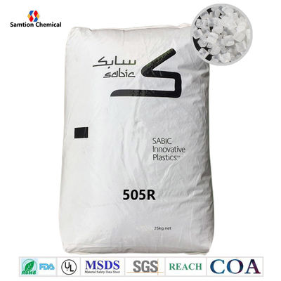 10% গ্লাস ফাইবার স্যাবিক লেক্সান 505R পলিকার্বোনেট রেজিন উচ্চ অনমনীয়তা জন্য শিখা retardant