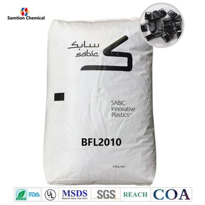 স্যাবিক লেক্সান BFL2010 নন-ব্রোমিনেটেড, নন-ক্লোরিনেটেড ফ্লেম রেটার্ড্যান্ট, উন্নত প্রবাহ সহ গ্লাস রিইনফোর্সড পিসি।