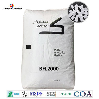 সাবিক লেক্সান বিএফএল২০০০ নন-ব্রোমিনেটেড, নন-ক্লোরিনেটেড ফ্লেম রিটার্ডেন্ট পিসি। অপ্রকাশ্য সাদা রঙে পাওয়া যায়।