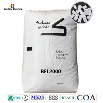 সাবিক লেক্সান বিএফএল২০০০ নন-ব্রোমিনেটেড, নন-ক্লোরিনেটেড ফ্লেম রিটার্ডেন্ট পিসি। অপ্রকাশ্য সাদা রঙে পাওয়া যায়।