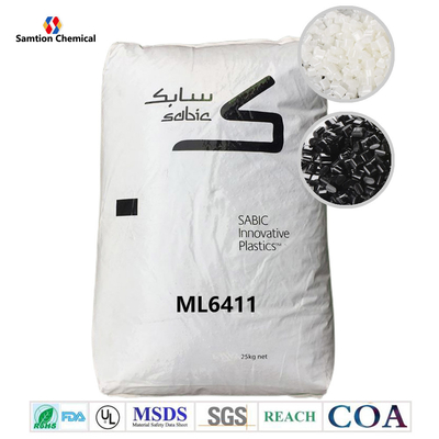 S-Plastic Lexan ML6411 উচ্চ প্রবাহ অপ্রকাশ্য ইনজেকশন ছাঁচনির্মাণ নিম্ন তাপমাত্রা নমনীয়তা nonchlorine, nonbromine FR সিস্টেম