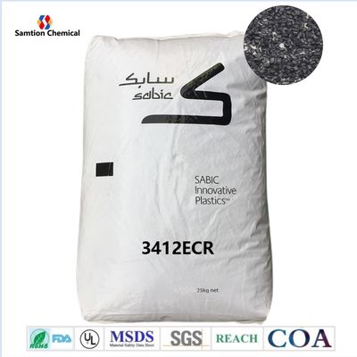 S-Plastic  3412ECR ২০% গ্লাস ফাইবার ভরা non-chlorinated non-brominated উচ্চ অনমনীয়তা অ্যাপ্লিকেশন flame retardant